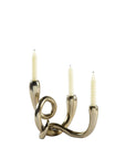 Christi - Candle Holder Set Set of 2 - Gold