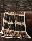 Campfire - Yosemite Campfire Sherpa Throw 6 Per Carton - Black