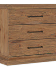 Big Sky - 3-Drawer Nightstand - Light Brown