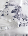 Ski Life - Queen Eucalyptus Comforter Set Set of 3 - Gray