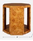 Indus - Side Table - Burl