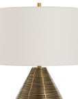Knowles - Brass Table Lamp - Bronze