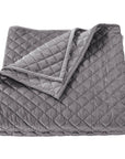 Velvet Diamond - Full/Queen Quilt - Gray