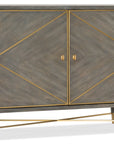 Melange - Breck Chest - Dark Gray