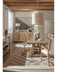 Vineyard Row - Rectangle Dining Table With 2-20" Leaves - Light Brown