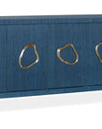 Commerce And Market - Paige Five-Door Credenza - Blue