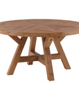 Ella - Round Dining Table - Light Brown