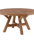 Ella - Round Dining Table - Light Brown