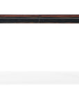Charleston - Rectangle Leg Dining Table With 2-22" leaves - Dark Brown