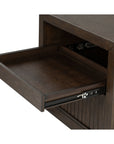 Athens - Open Nightstand - Dark Brown