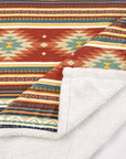 Campfire - Del Sol Campfire Sherpa Throw 6 Per Carton - Multi Color