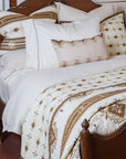 Dakota - King Reversible Quilt Set Set of 3 - Tan