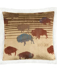 Campfire - Home On The Range Campfire Sherpa Pillow 6 Per Carton - Multi Color