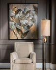 Dazzling - Floral Art - Light Brown