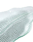 Glass Platter - Pearl Silver