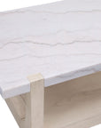 Newport - Rectangle Cocktail Table - White