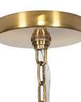 Tauranga - Seagrass 5 Light Pendant - Light Brown