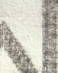 Maguey - 100% Wool Handwoven Throw Blanket - Natural / Tan