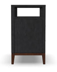 Waterfall - Nightstand - Black