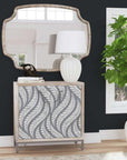 Aura - Wall Mirror - Antique Silver