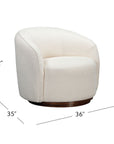 Accent Chair - Bone