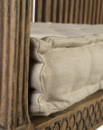 Depaul - Settee - Dark Brown