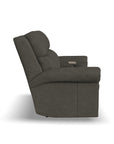 Bernard - Power Reclining Sofa With Console, Power Headrest, & Lumbar