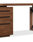 Elon - Desk Pedestal - Dark Brown