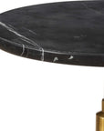 Rosston - Marble Accent Table - Black