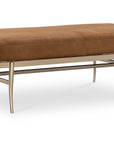 Melange - Tobin Cocktail Ottoman - Brown