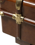 Gentlemen's - King Bed - Dark Brown
