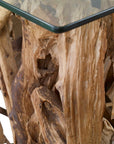 Teak Wood - Console - Light Brown