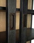 Balmoral - Single Display Cabinet - Black