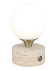 Abril - Rechargeable LED Accent Lamp - Brass,Gold