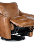 CC - Beau Swivel With Power Footrest - Brown