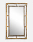 Felix - Rectangle Mirror - Brass