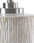 Georgios - Cylinder Table Lamp - White