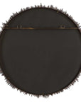 Tiger Sea Urchin - Round Mirror - Brown / Green