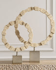 Ivory Fusion - Stone Rings (Set of 2)