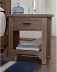 Bungalow Home 1 Drawer Nightstand