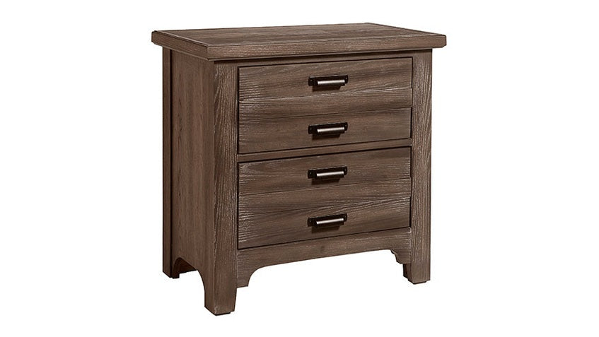 Bungalow Home 2 Drawer Nightstand