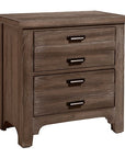 Bungalow Home 2 Drawer Nightstand