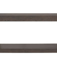 Harmony - Console Table - Carbon Mindi / Blonde Acacia