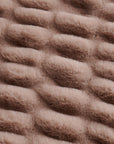 Ruched Rabbit - Double-Sided Oversized Throw - Blush