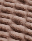 Ruched Rabbit - Double-Sided Throw - Blush
