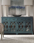 Oksana - Wooden Credenza - Green