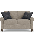 Moxy - Fabric Loveseat With Rolled Arms