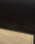 Reina - Modern 2 Door Cabinet - Woodtone