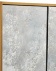 Rally - Oversized Antiqued Mirror - Brass / Gold