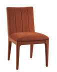 Brianne - Dining Chair Set of 2 - Rust Orange